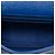 Borsa a tracolla Chanel Mini Square Quilted Caviar CC Incognito Single Flap blu - vista 4