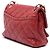 Borsa Chanel Small Quilted Lambskin Chain Link Flap Rossa Rosso - vista 2