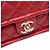 Borsa Chanel Small Quilted Lambskin Chain Link Flap Rossa Rosso - vista 8
