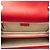Borsa a tracolla Gucci Medium Dollar Calfskin Interlocking G rossa Rosso - vista 4