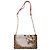 Borsa in vernice con stampa leopardata e borchie Christian Louboutin Marrone & Nero
