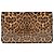Borsa in vernice con stampa leopardata e borchie Christian Louboutin Marrone & Nero - vista 4