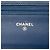 Borsa a tracolla Chanel Reissue 2.55 trapuntata in vernice blu Wallet On Chain - vista 5