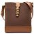 Borsa a tracolla in pelle LOEWE Velasquez Twist marrone
