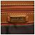 Borsa a tracolla in pelle LOEWE Velasquez Twist marrone - vista 5
