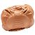 Borsa Bucket in coccodrillo grande Tan Nancy Gonzalez Cammello - vista 6