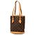 Petit bucket Monogram marrone Louis Vuitton - vista 2