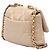 Borsa Chanel 19 in agnello beige, misura Medium - vista 2
