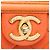 Borsa Chanel Small Quilted Caviar Sunset On The Sea Arancione - vista 5
