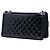 Borsa a tracolla Boy Brick orizzontale Chanel in vernice rosa e acrilico a righe - vista 2