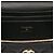 Vanity Piccola beauty case Chanel in pelle d'agnello nera con manico superiore e tracolla con catena Nero - vista 6