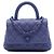 Borsa Chanel Extra Mini Quilted Caviar Incognito Coco Top Handle Satchel Viola Porpora