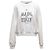 Dolce & Gabbana Grafik-Print Crewneck Sweatshirt Weiß & Schwarz Größe US L - Ansicht 2