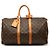 Borsa da viaggio Louis Vuitton Monogram Keepall 45 marrone