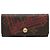 Llavero de 4 llaves Louis Vuitton Monogram Trunk marrón Castaño