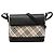 Borsa a tracolla in tela Burberry Nova Check beige