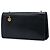 Wallet On Chain Bolso bandolera Chanel CC Caviar negro con cadena - vista 2