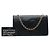 Wallet On Chain Bolso bandolera Chanel CC Caviar negro con cadena - vista 7