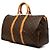 Borsa da viaggio Louis Vuitton Monogram Keepall 45 Marrone - vista 2