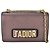 Borsa a tracolla con patta a catena Dior Medium J'Adior marrone