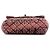 Borsa a tracolla Chanel Small Square CC trapuntata Denimpression Single Flap rosa - vista 3