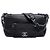 Borsa a tracolla Chanel Caviar Pocket In The City Single Flap nera Nero