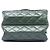 Borsa a tracolla Chanel Reissue 2.55 trapuntata in vernice verde con patta singola e doppio scomparto - vista 3