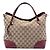 Borsa Tote Gucci Medium GG Canvas Bree pieghevole rossa Rosso