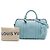 Blue Louis Vuitton Sofia Coppola Calfskin Perforated SC PM Satchel - view 7