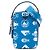 Borsa a tracolla verticale Blue Prada Saffiano Whale Brique