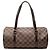 Borsa Louis Vuitton Damier Ebene Papillon 30 marrone