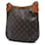 Borsa a tracolla Louis Vuitton Monogram Odeon PM marrone - vista 2