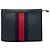 Clutch Gucci GG Supreme Web nera Nero