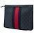 Clutch Gucci GG Supreme Web nera Nero - vista 2