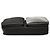 Borsa a tracolla in nylon e vernice nera Saint Laurent Nero - vista 3