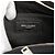 Borsa a tracolla in nylon e vernice nera Saint Laurent Nero - vista 5