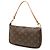 Borsa a tracolla Louis Vuitton Monogram Pochette Accessoires marrone - vista 2