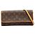 Borsa a tracolla Louis Vuitton Monogram Pochette Twin GM marrone
