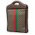 Borsa Gucci GG Supreme Web Tiger beige - vista 2