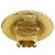 Orecchini a clip con medaglione placcati in oro Gold Chanel CC D'oro - vista 5