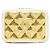Vanity Borsa a tracolla Chanel Mini CC in agnello trapuntato e placca dorata D'oro