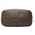 Borsa Tote Louis Vuitton Monogram Neverfull MM marrone - vista 3