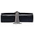 Borsa a tracolla Kate con nappa con stampa coccodrillo nera Saint Laurent Small Nero - vista 3