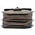 Borsa a tracolla Chanel Small Quilted Calfskin Coco Twin Flap marrone - vista 3