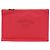 Pochette plana Red Hermès Toile Bain Yachting PM Vermelho