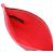 Pochette plana Red Hermès Toile Bain Yachting PM Vermelho - vista 3