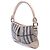 Burberry Smoke Check Schultertasche aus beschichteter Canvas in Grau - Ansicht 2