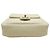 Camera Bolsa de câmera Chanel CC Quilted Caviar branca Branco - vista 3