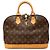 Borsa a mano Louis Vuitton Monogram Alma PM Marrone