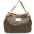 Borsa a tracolla Louis Vuitton Monogram Galliera PM marrone